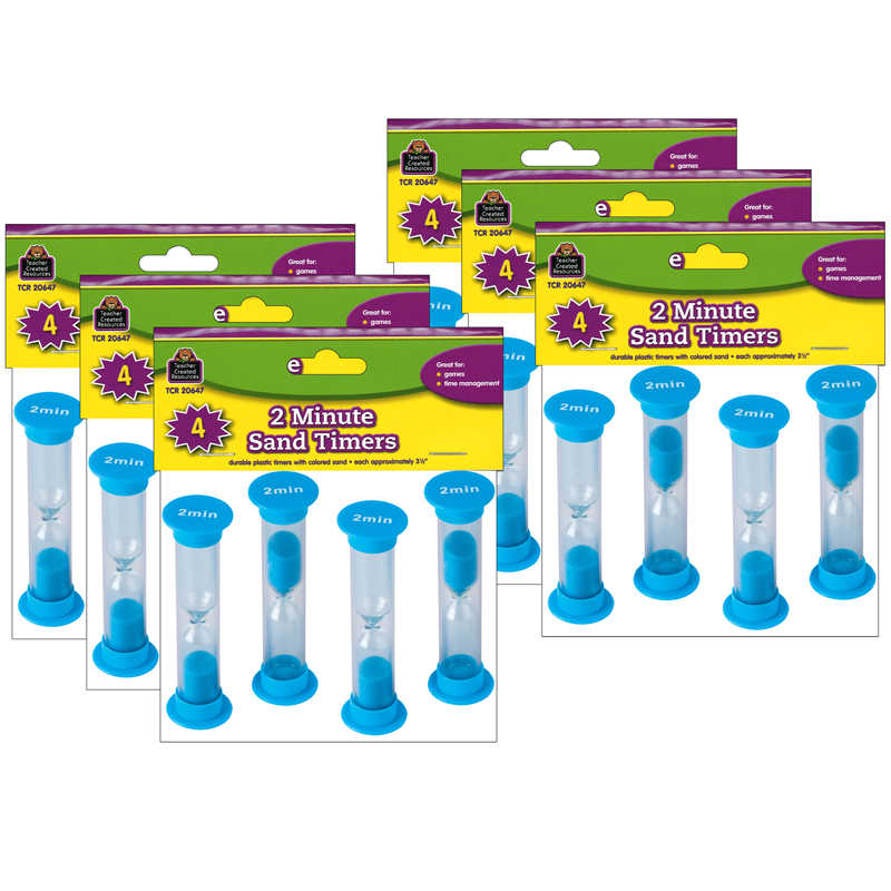 TeachersParadise - Teacher Created Resources Sand Timers, Small, 2 ...