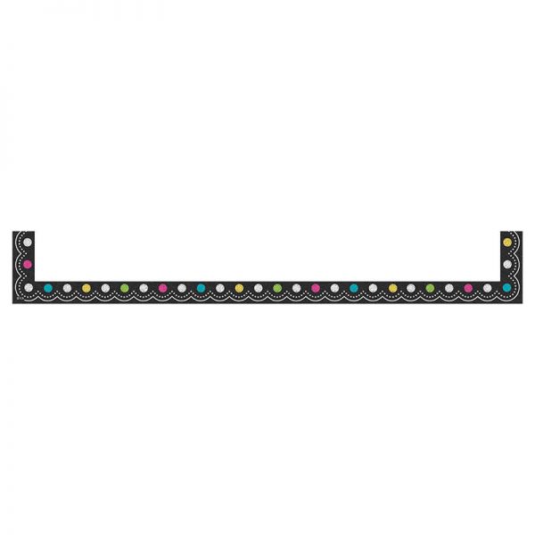 Teacher Created Resources Chalkboard Brights Magnetic Pockets - Large