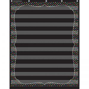 Teacher Created Resources Chalkboard Brights 10 Pocket Chart