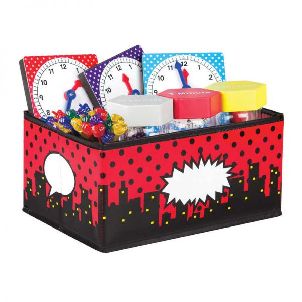 Teacher Created Resources Superhero Small Storage Bin