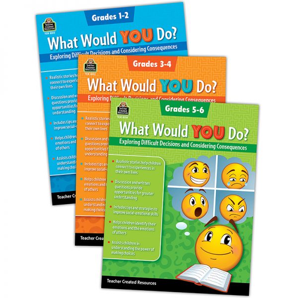 Teacher Created Resources What Would YOU Do? Set of 3