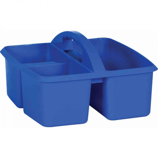 Teacher Created Resources Blue Plastic Storage Caddy