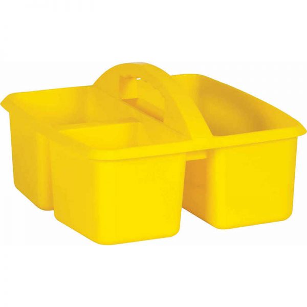 Teacher Created Resources Yellow Plastic Storage Caddy