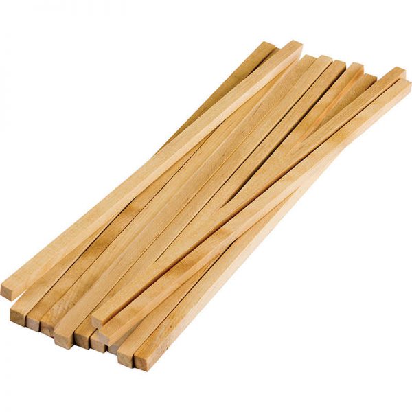 Teacher Created Resources STEM Basics, Square Wood Dowels, Pack of 12