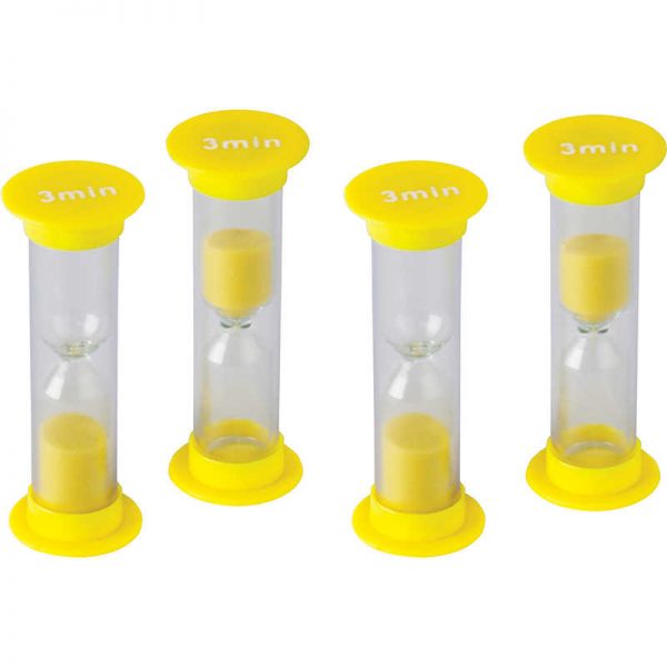 Teacher Created Resources 3 Minute Sand Timers - Mini