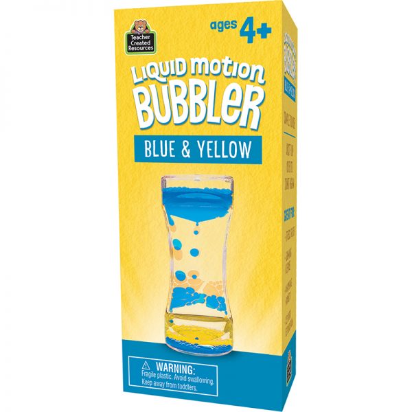 Teacher Created Resources Blue & Yellow Liquid Motion Bubbler