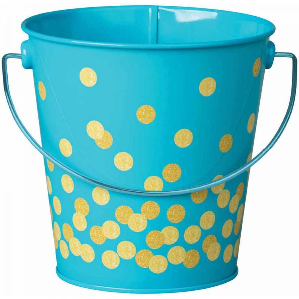 Teacher Created Resources Teal Confetti Bucket