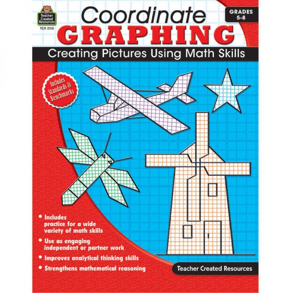 Teacher Created Resources Coordinate Graphing Book