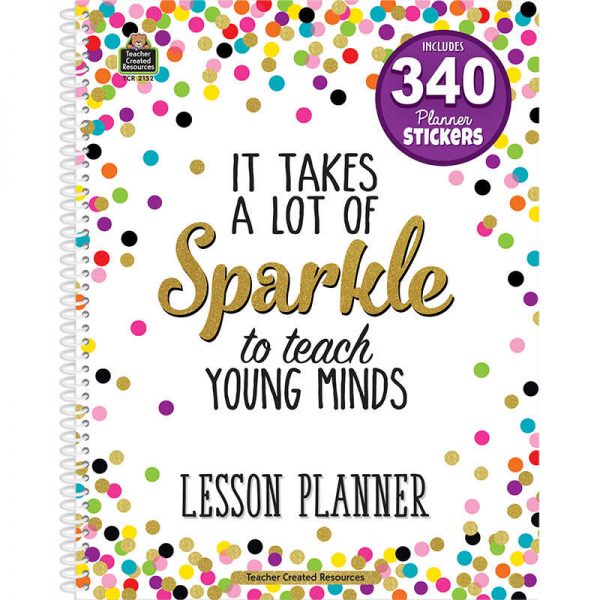 Teacher Created Resources Confetti Lesson Planner