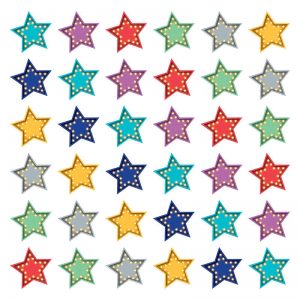 Teacher Created Resources Marquee Stars Mini Accents, Pack of 36