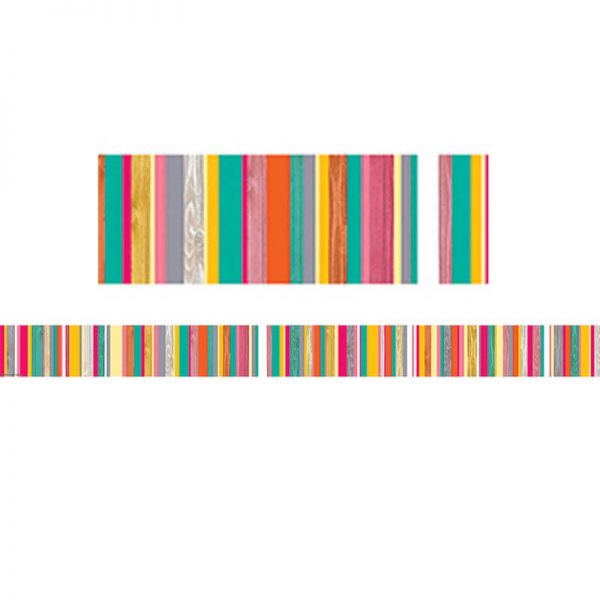 Teacher Created Resources Tropical Punch Straight Border Trim, 35 Feet