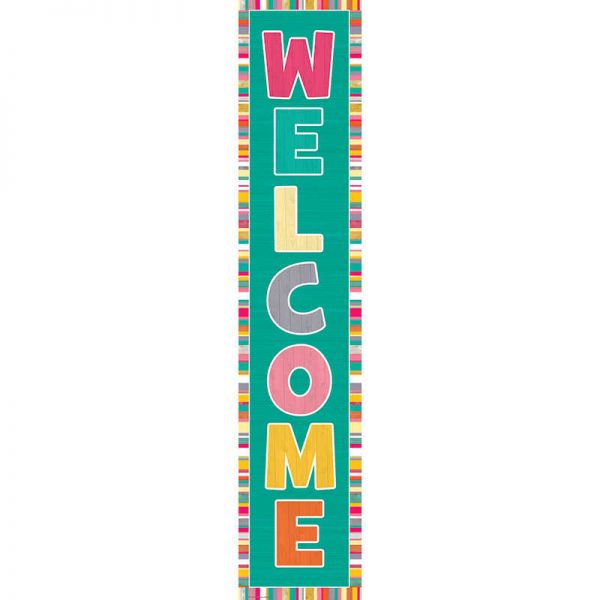 Teacher Created Resources Tropical Punch Welcome Banner, 8" x 39"