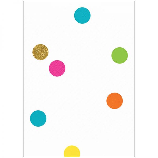 Teacher Created Resources Better Than Paper® Bulletin Board Roll, 4' x 12', Confetti, 4 Rolls