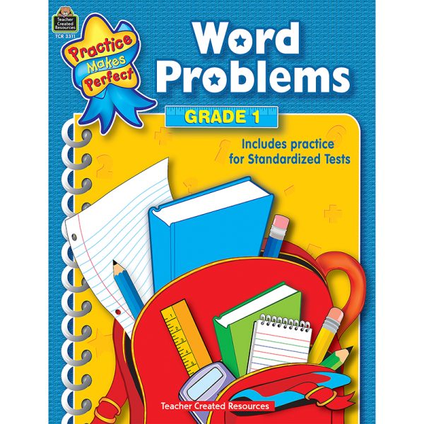 Teacher Created Resources Practice Makes Perfect: Word Problems Book, Grade 1