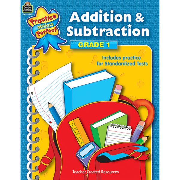 Teacher Created Resources Practice Makes Perfect: Addition & Subtraction, Grade 1
