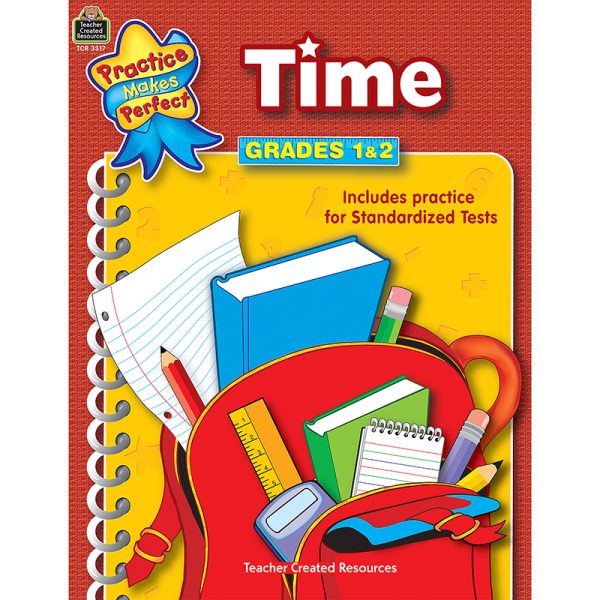 Teacher Created Resources Practice Makes Perfect: Time Book, Grade 1-2