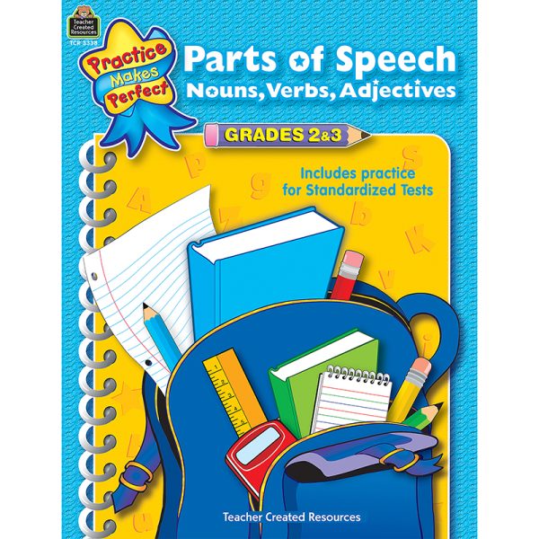 Teacher Created Resources Practice Makes Perfect: Parts of Speech, Grades 2-3