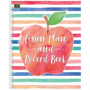 Teacher Created Resources Watercolor Lesson Plan and Record Book