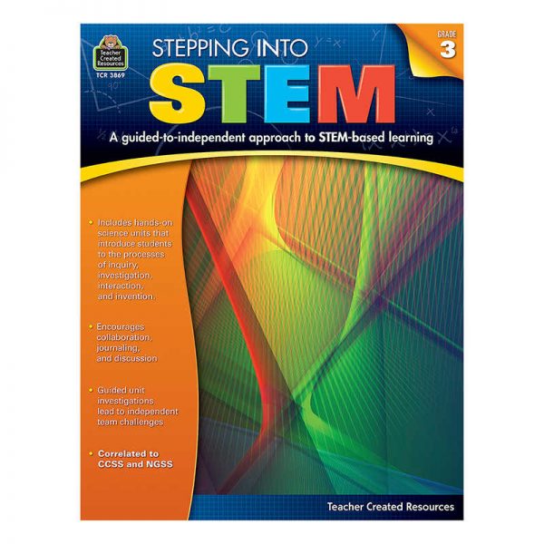 Teacher Created Resources Stepping Into STEM Book, Grade 3