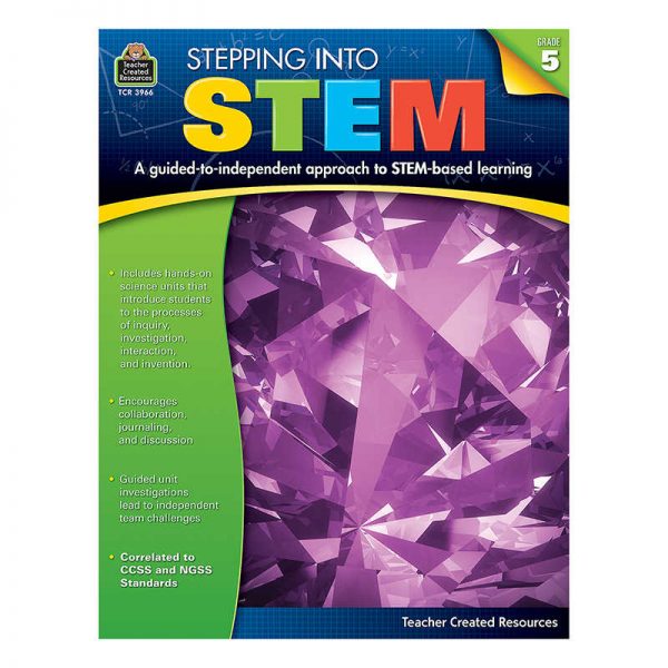 Teacher Created Resources Stepping Into STEM, Gr 5