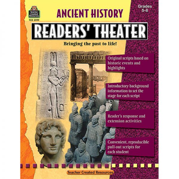 Teacher Created Resources Ancient History Readers Theater Book, Grade 5-8