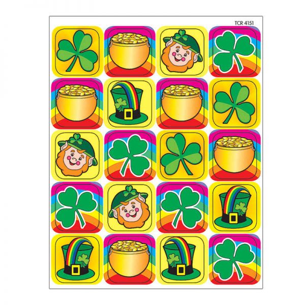 Teacher Created Resources St. Patrick’s Day Stickers