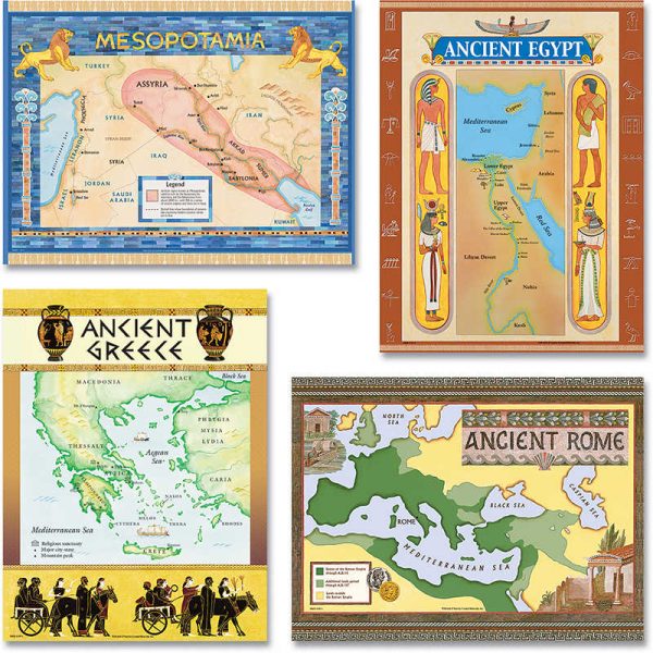 Teacher Created Resources Ancient Civilizations Bulletin Board Set