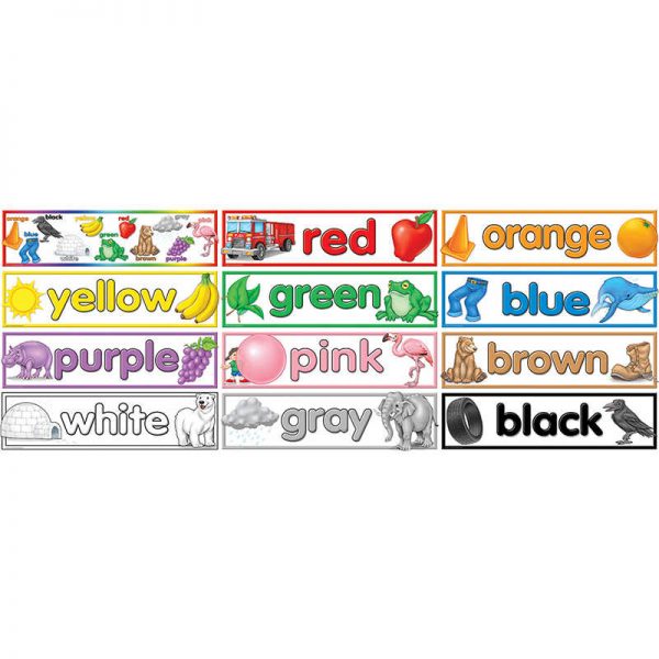 Teacher Created Resources Colors Headliners
