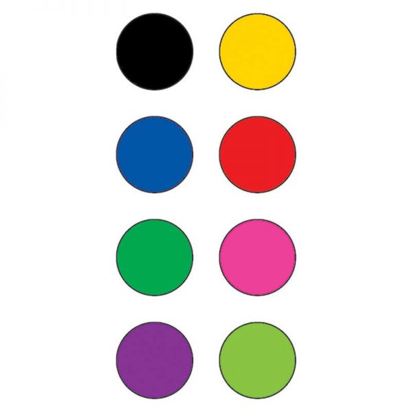 Teacher Created Resources Colorful Circles Mini Stickers, 3/8" Diameter, Pack of 528