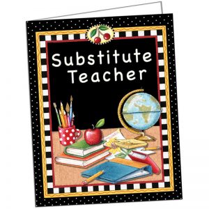 Teacher Created Resources Mary Engelbreit Substitute Teacher Pocket Folder