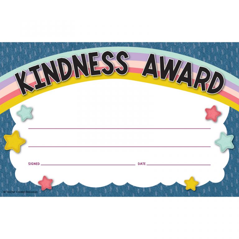 Teacher Created Resources Oh Happy Day Kindness Awards, Pack of 30