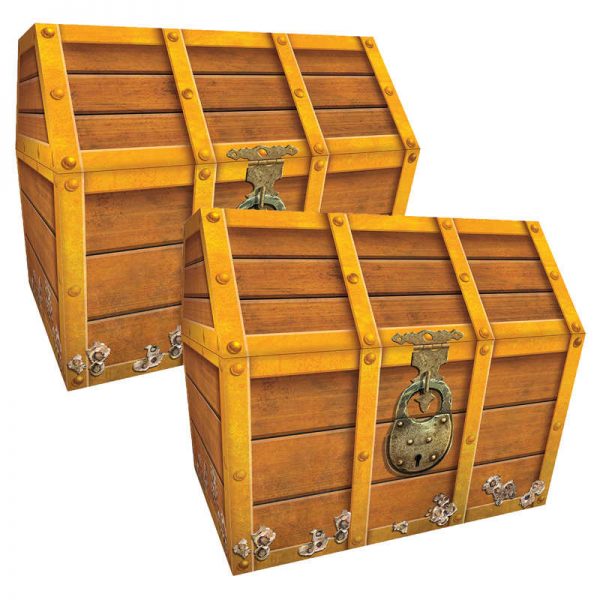 Teacher Created Resources Treasure Chest, Pack of 2