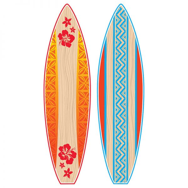 Teacher Created Resources Giant Surfboards Bulletin Board Display Set