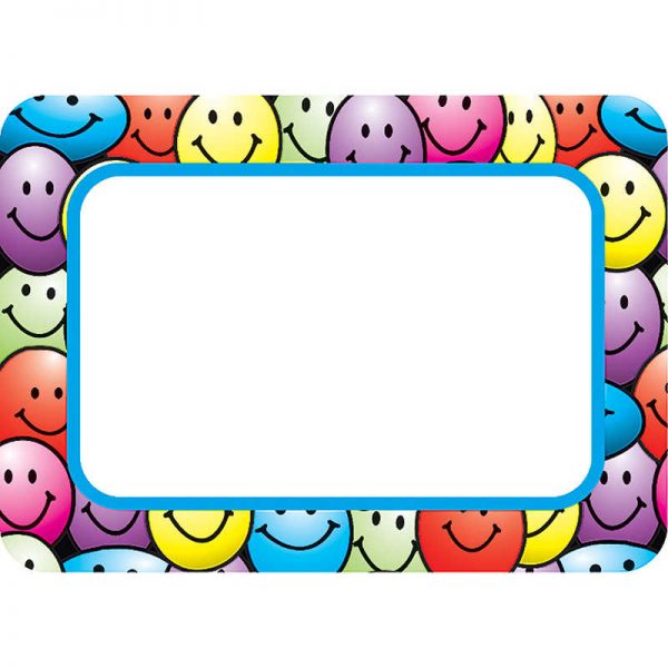 Happy Faces Name Tags/Labels