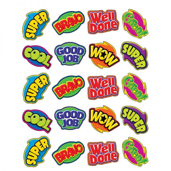 Teacher Created Resources Positive Words Stickers, Pack of 120