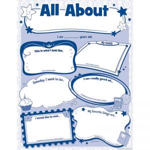 Teacher Created Resources All About Me Poster Pack, Pack of 32
