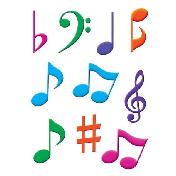 Teacher Created Resources Musical Notes Accents, Pack of 30