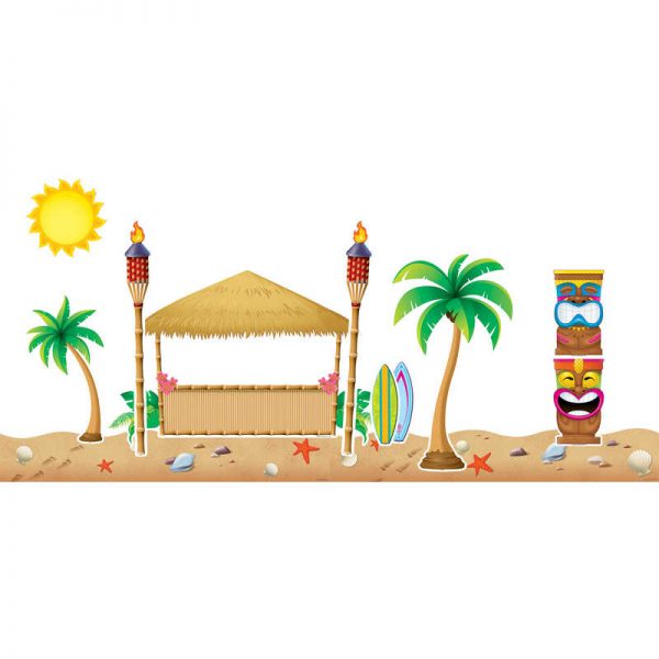 Teacher Created Resources Surfs Up Bulletin Board Set