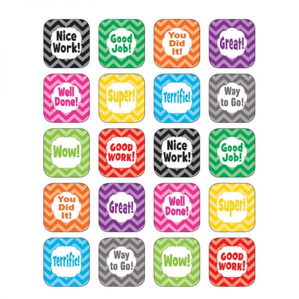 Teacher Created Resources Chevron Stickers
