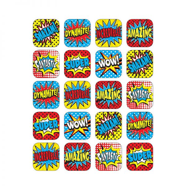 Teacher Created Resources Superhero Stickers