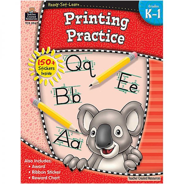 Teacher Created Resources Ready•Set•Learn: Printing Practice