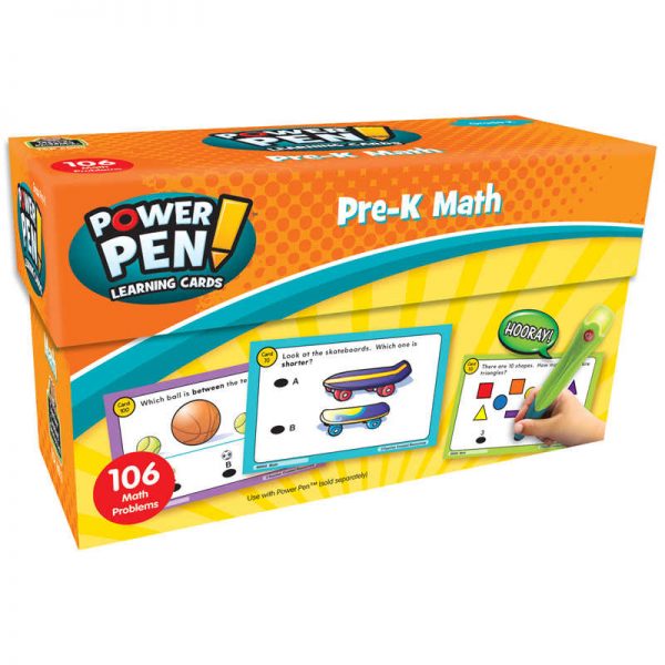 Teacher Created Resources Power Pen® Learning Cards: Math, Grade PK