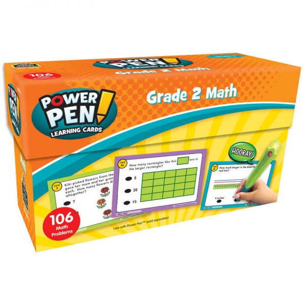 Teacher Created Resources Power Pen® Learning Cards: Math Grade 2