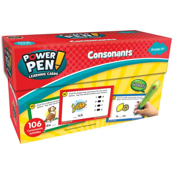 Teacher Created Resources Power Pen® Learning Cards: Consonants