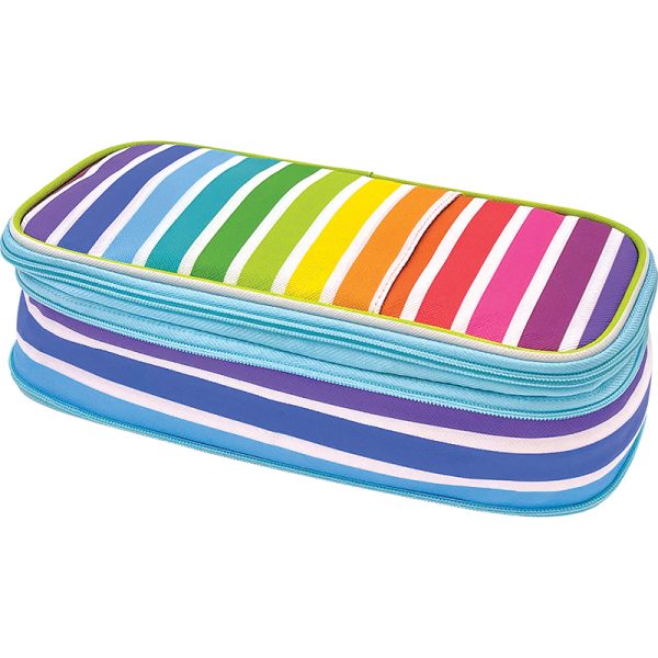 Teacher Created Resources Colorful Stripes Pencil Case