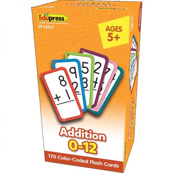 Edupress™ Addition Flash Cards - All Facts 0-12