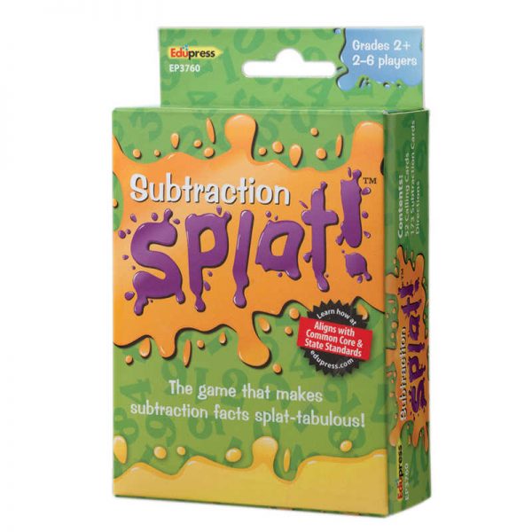 Teacher Created Resources Subtraction Splat!™ Card Game
