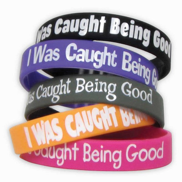 Teacher Created Resources I Was Caught Being Good Wristband Pack, 10/pkg
