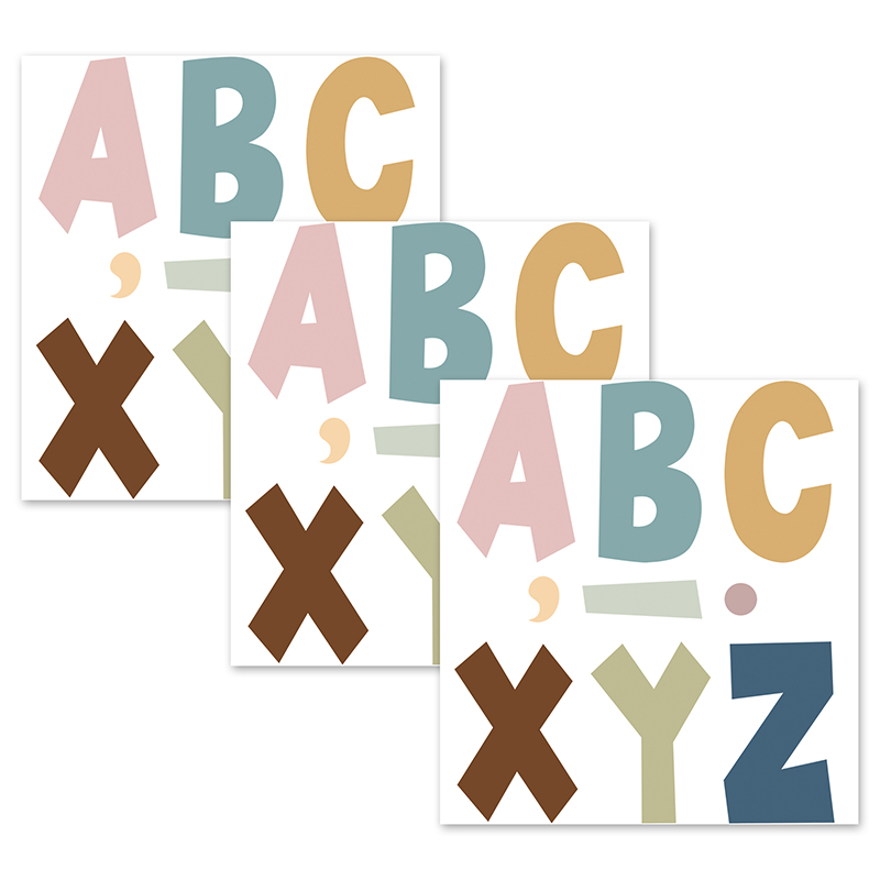 Teacher Created Resources® Everyone is Welcome 7" Fun Font Letters, 120 Per Pack, 3 Packs