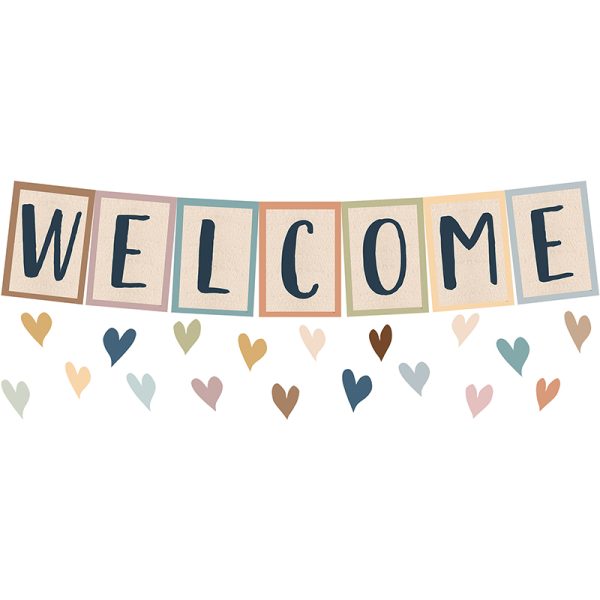 Teacher Created Resources Everyone is Welcome Welcome Bulletin Board Set